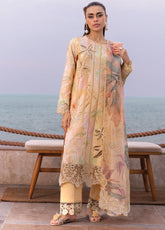 Carnation By Rang Rasiya Embroidered Lawn 3 Piece Unstitched Suit RR25CLFE D-01 EZRA